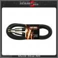 Kabel Premium Line Instrumentenkabel 6 m schwarz