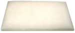 Sitzpolster f&uuml;r PB40/45 Stagg VWH Samt weiss.