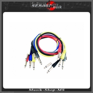 Klinke/Klinke Patchcord 1,5m/mono 5-Stck