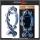 TAB-6 BL FISH TAMBOURINE 16 JINGLE, BLAU