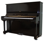 Klavier Yamaha U3 H schwarz poliert.