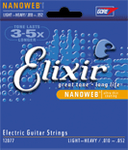 Elixir Naoweb; E-Gitarren Saiten; Super Light .011 - .049