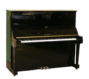 Klavier Yamaha UX schwarz poliert Seriennummer