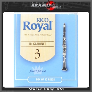 Rico Royal B-Dur Clarinet 3.1/2 10er Pack