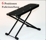 Gitarre Fu&szlig;bank Fu&szlig;st&auml;nder Gitarrenfu&szlig;bank Fu&szlig;stuhl Steinhoff Neu