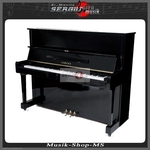Klavier Yamaha U1 E schwarz poliert.
