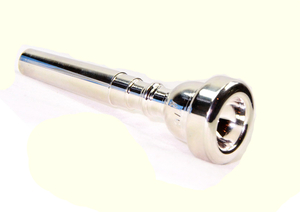 Trompetenmundstück Mundstück für Trompete in Silber NEU