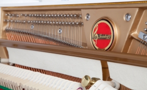 Steinhoff Klavier UP113 Weis poliert;