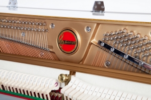 Steinhoff Klavier UP113 Weis poliert;