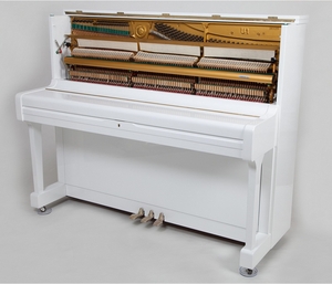 Klavier Yamaha U1H Wei poliert generalberholt wie Neue