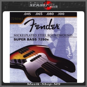Saiten für Electric Bass Super Bass Nickelplated Steel - Round Wound. Long Scale Satz 4-string